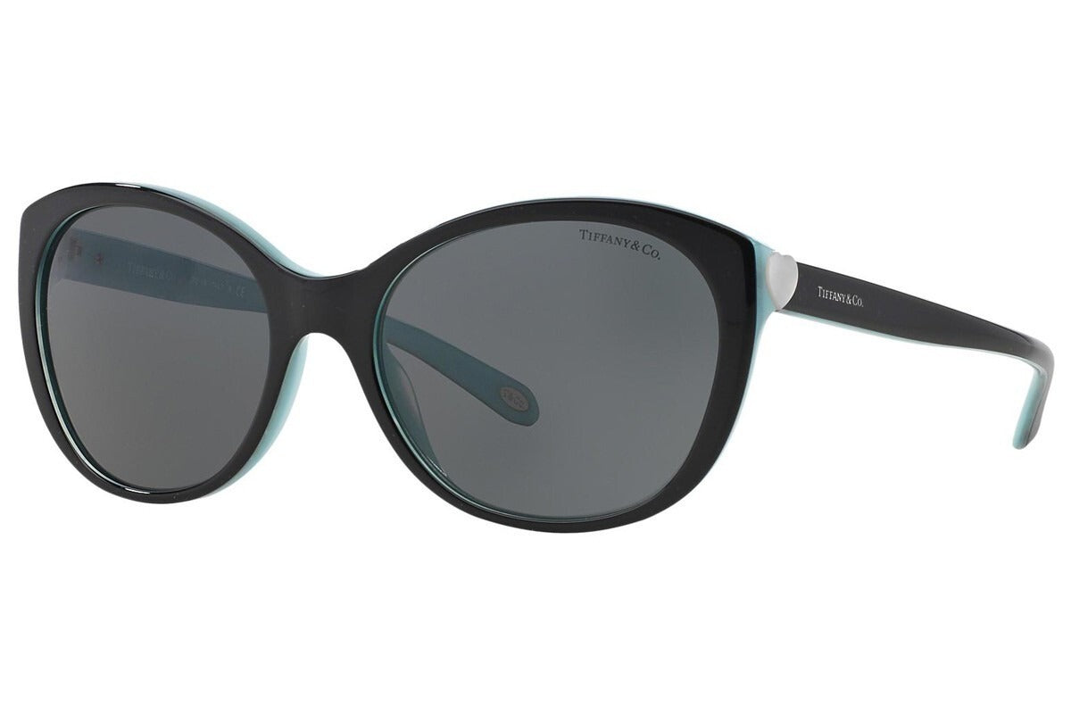 Tiffany &amp; Co Sunglasses TF4086H 8163/3F 56mm Black-Blue / Grey Lens