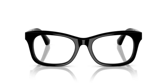 Burberry BE2422 3001 Eyeglasses 50mm Black / Clear Demo Lens