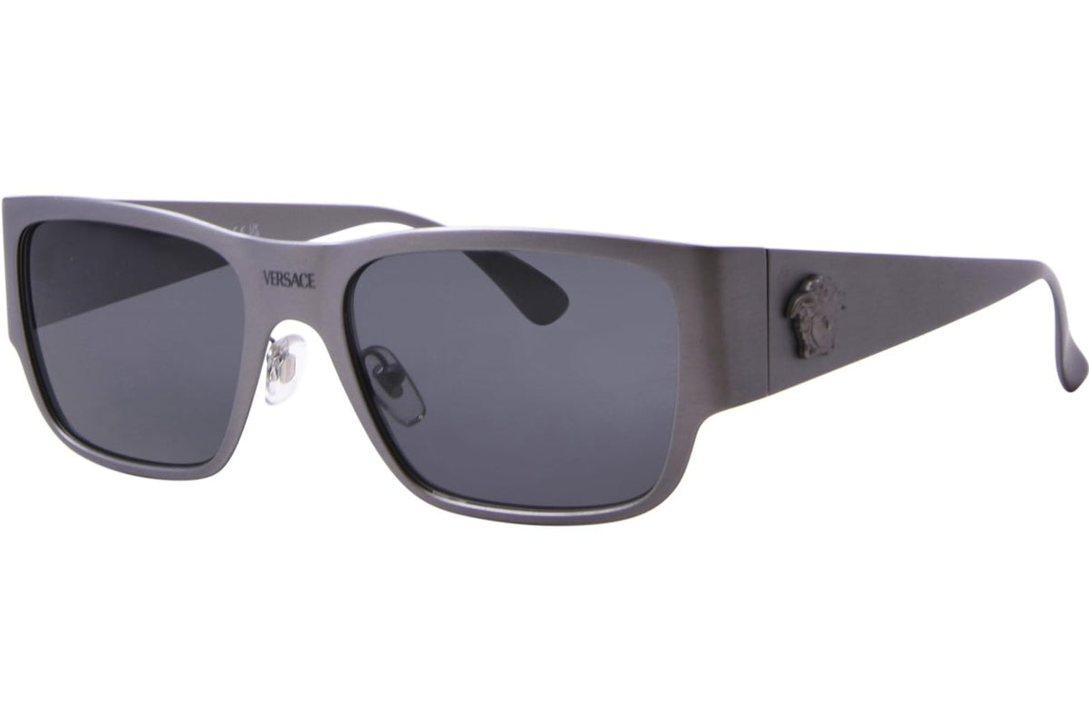 Versace Sunglasses VE2262 126287 56mm Gunmetal / Dark Grey Lens