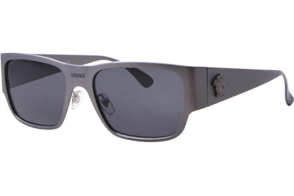 Versace Sunglasses VE2262 126287 56mm Gunmetal / Dark Grey Lens
