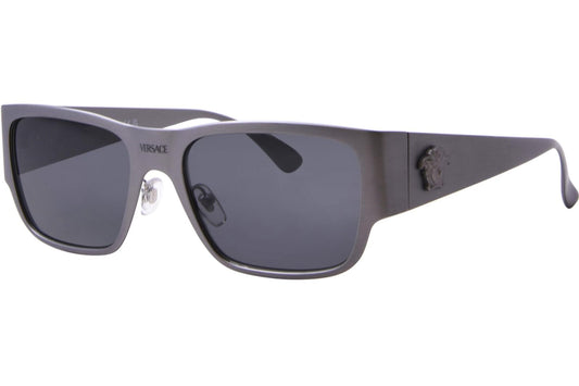 Versace Sunglasses VE2262 126287 56mm Gunmetal / Dark Grey Lens