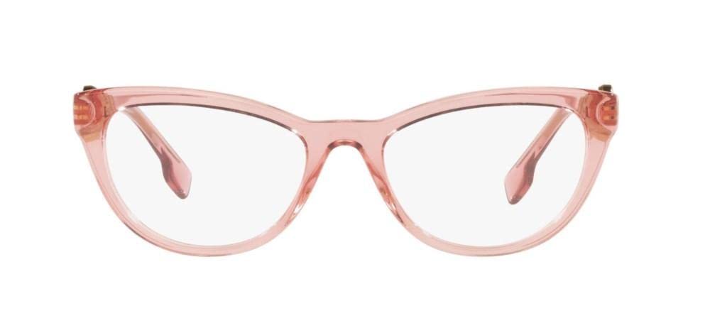 Versace Eyeglasses VE3211 5322 54mm Transparent Pink / Demo Lens
