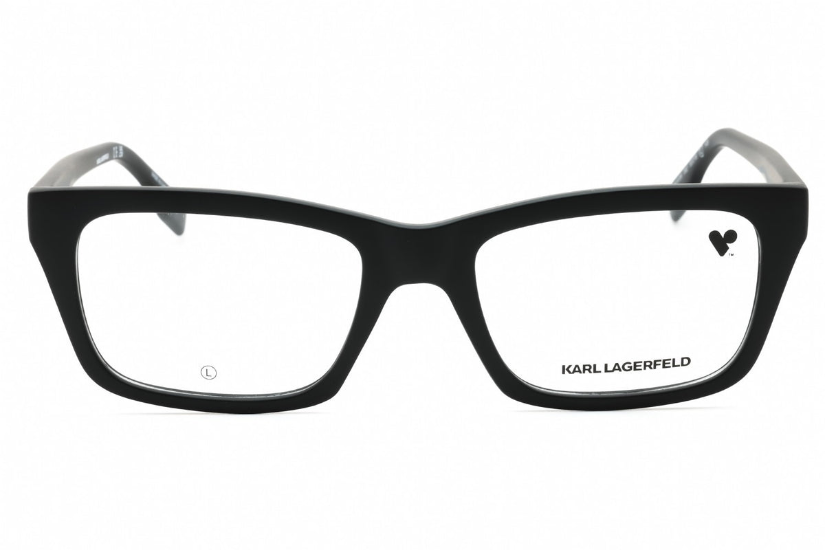 Karl Lagerfeld Eyeglasses KL6138 002 53mm Matte Black / Demo Lens
