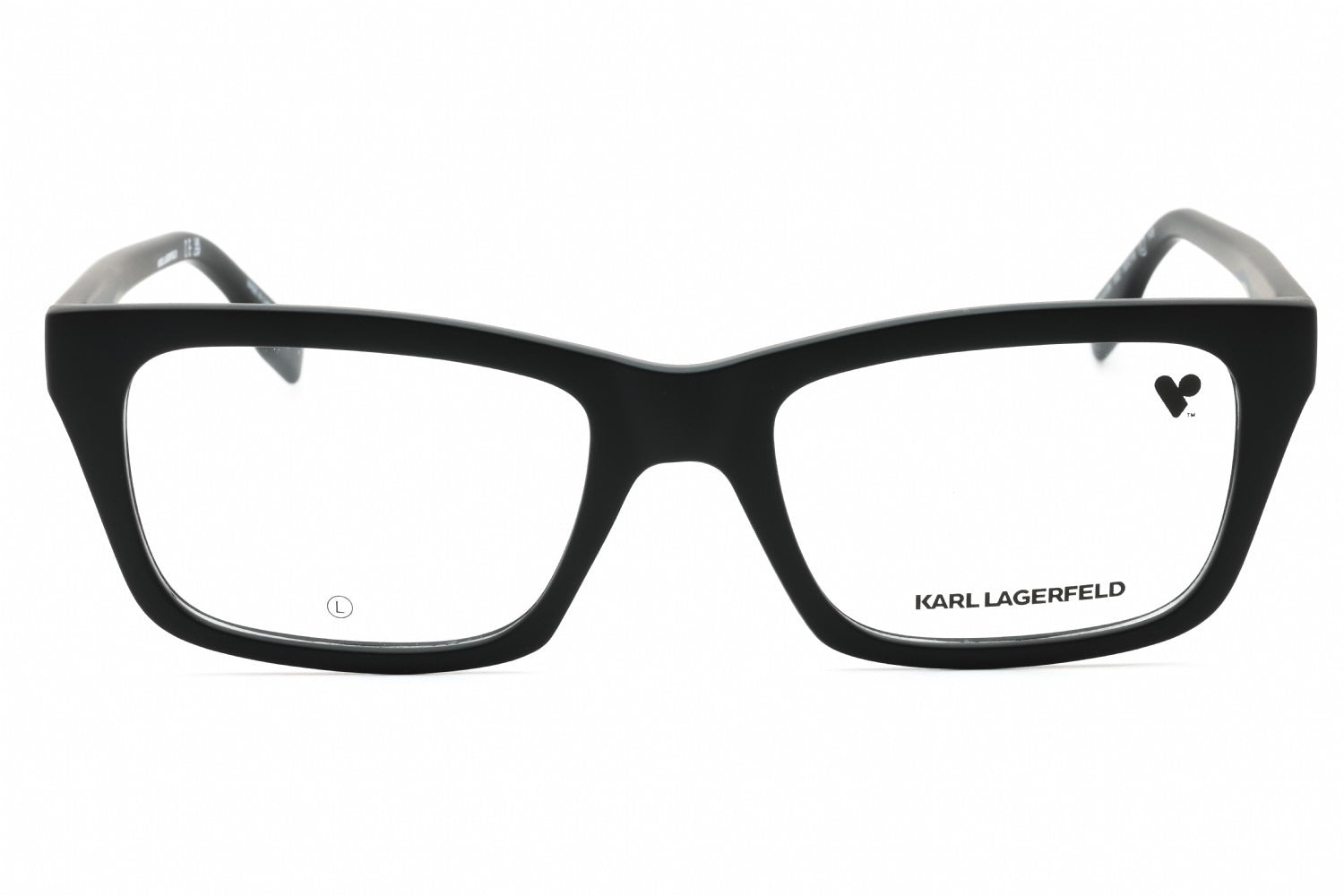 Karl Lagerfeld Eyeglasses KL6138 002 53mm Matte Black / Demo Lens
