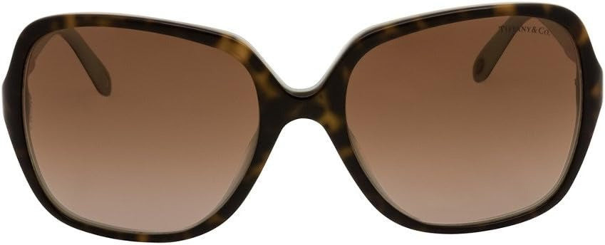 Tiffany & Co VINTAGE Sunglasses TF4072B 8134/3B 57mm Havana/Brown Gradient Lens