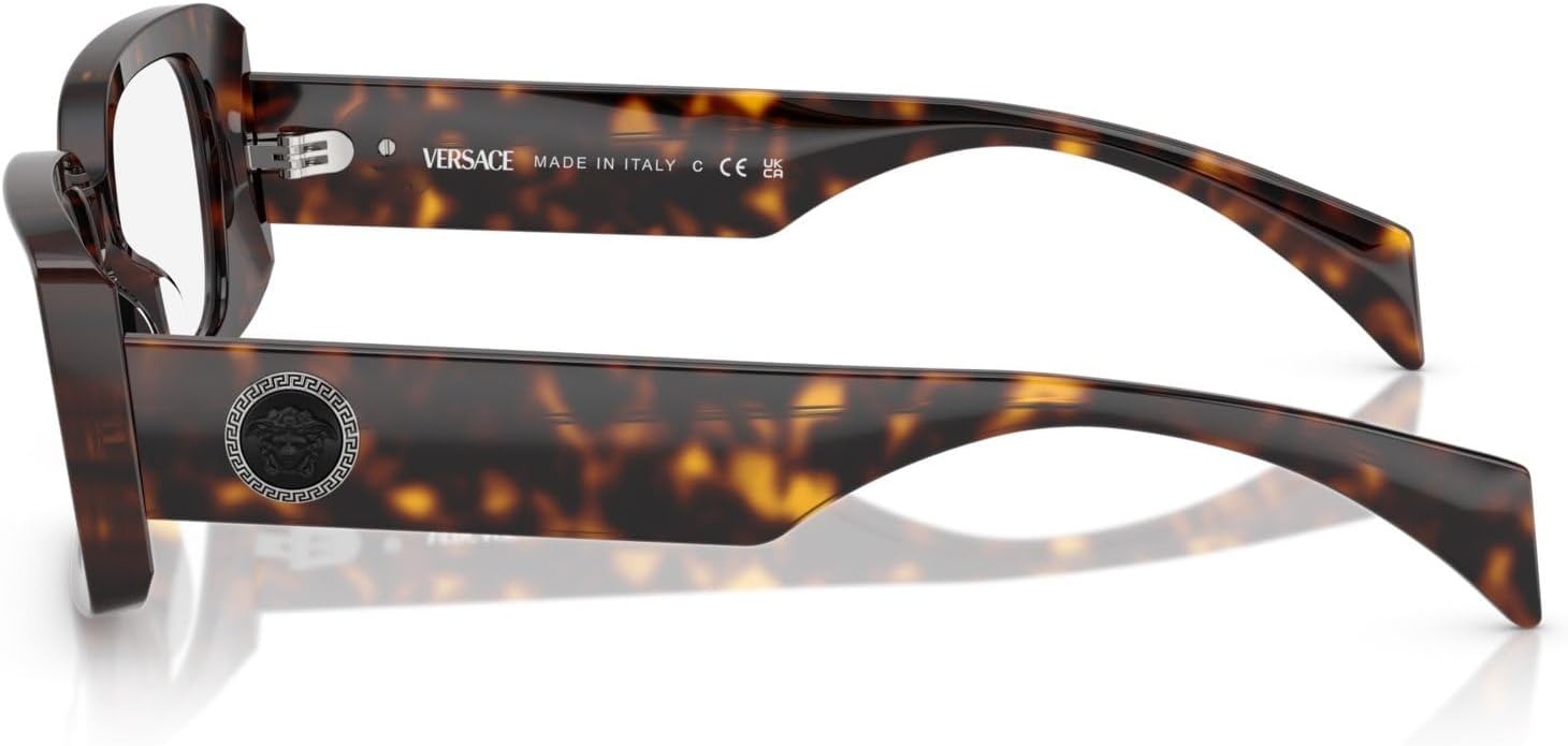 Versace Eyeglasses VE3362U 108 51mm Havana / Demo Lens