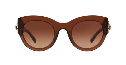 Versace Sunglasses VE4353BM 531574 51mm Transparent Brown / Brown Gradient Lens