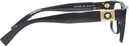 Versace Eyeglasses VE3295 GB1 56mm Black / Demo Lens