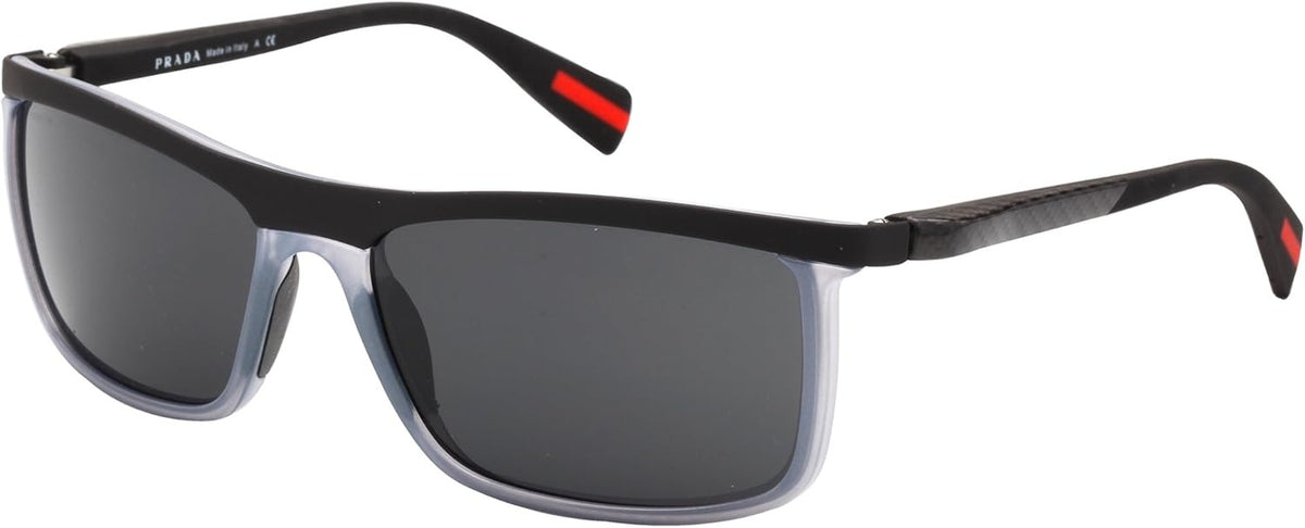 Prada Sport Sunglasses PS51PS ROT1A1 58mm Light Grey Demi / Dark Grey Lens