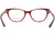 Versace Eyeglasses VE3292 388 52mm Bordeaux Transparent / Demo Lens