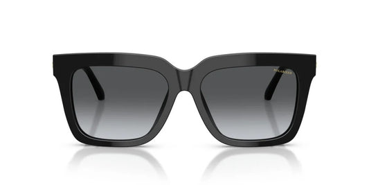 Versace VE4498 GB1/T3 Sunglasses 55mm Black / Dark Grey Gradient Polarized Lens