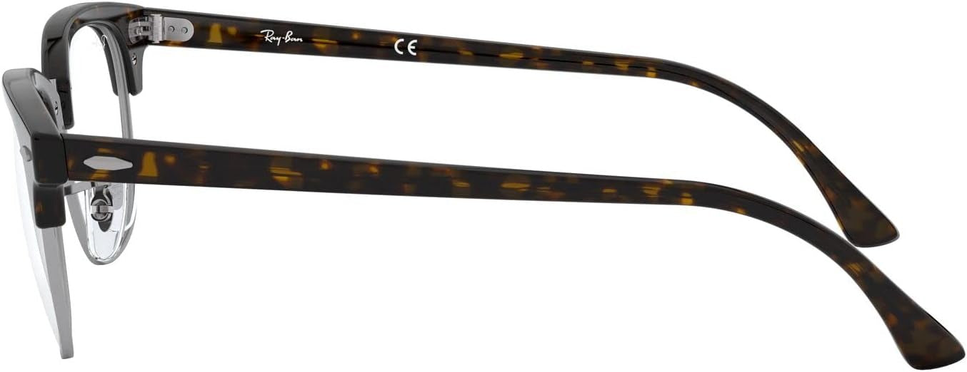 Ray-Ban RX5154 2012 Eyeglasses 53mm Dark Havana / Clear Demo Lens