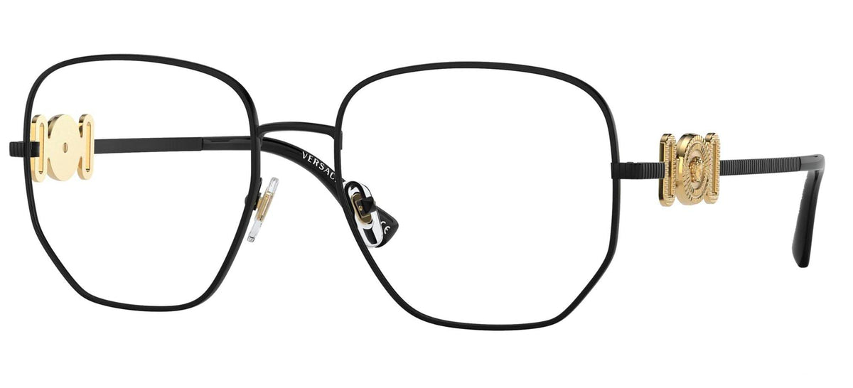 Versace Eyeglasses VE1283 1261 54mm Matte Black / Demo Lens