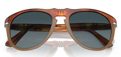 Persol Sunglasses PO 0649 1025/S3 54mm Resina E Sale / Polarized Blue Lens