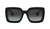 Burberry Sunglasses BE4284 3803T3 52mm Black / Grey Gradient Lens