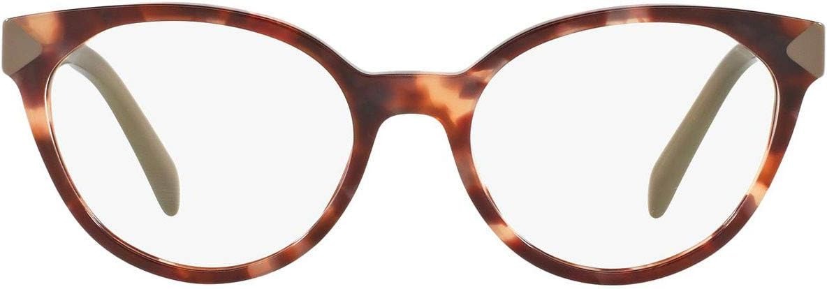 Prada Eyeglasses PR01TV UE01O1 51mm Havana / Demo Lens