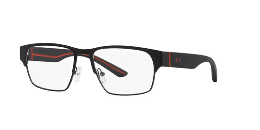 Armani Exchange Eyeglasses AX1059 6000 56mm Matte Black / Demo Lens