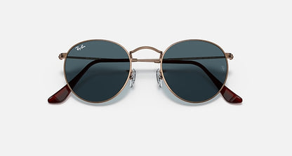 Ray-Ban RB3447 9230R5 Sunglasses 50mm Matte Bronze-Copper / Blue Solid Lens - image 3