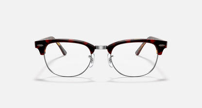 Ray-Ban RX5154 5911 Eyeglasses 49mm Polished Red Havana / Clear Demo Lens - image 2