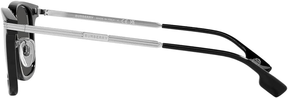 Burberry Sunglasses BE4395 300187 51mm Black / Dark Grey Lens