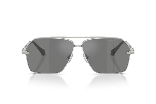 Versace Sunglasses VE2284 1000/6G 63mm Silver / Grey Mirror Silver Lens