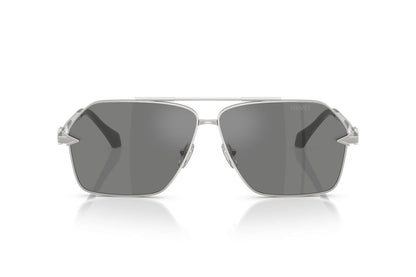 Versace Sunglasses VE2284 1000/6G 63mm Silver / Grey Mirror Silver Lens