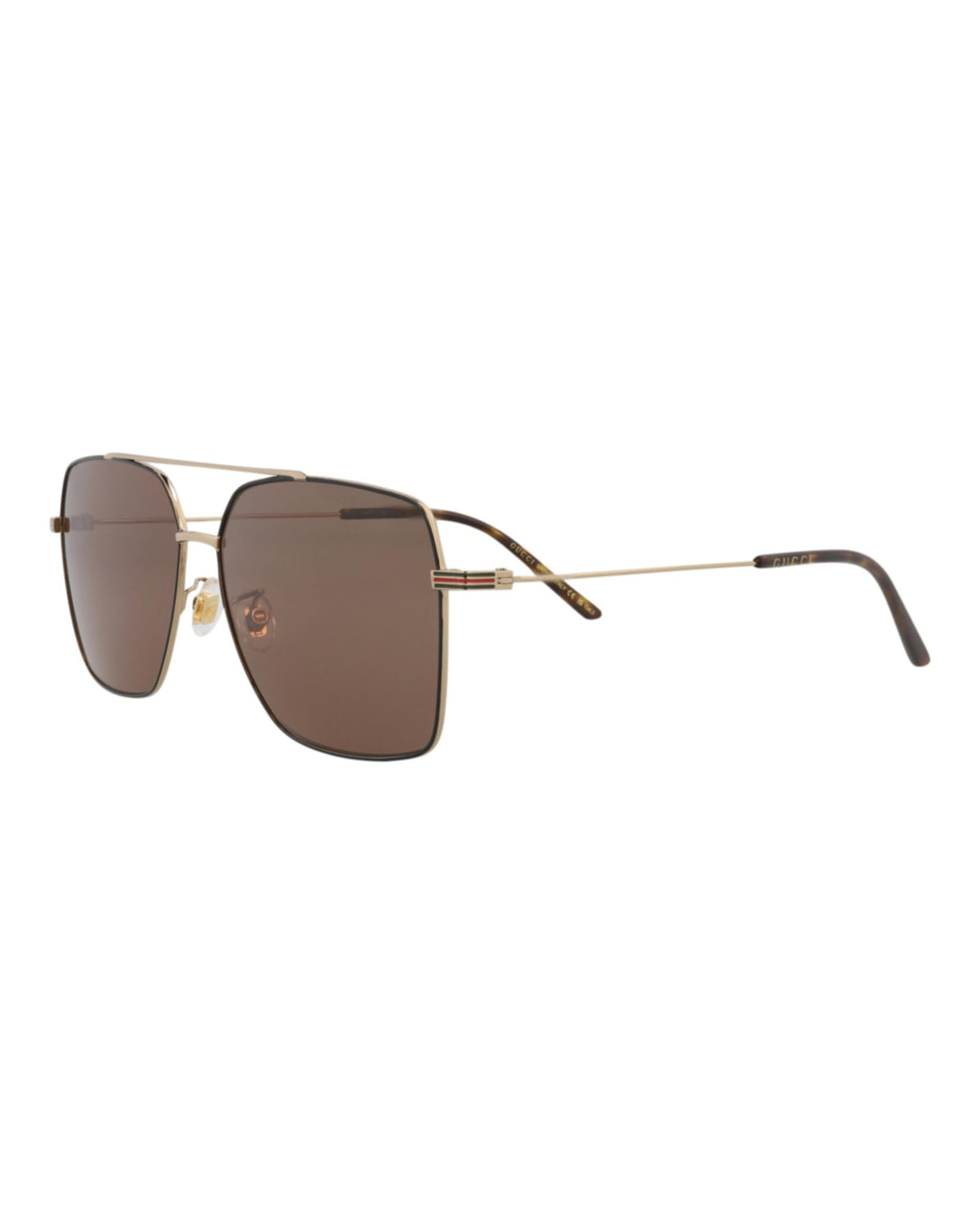 Gucci Sunglasses GG1053SK 002 61mm Gold / Gold Brown Lens
