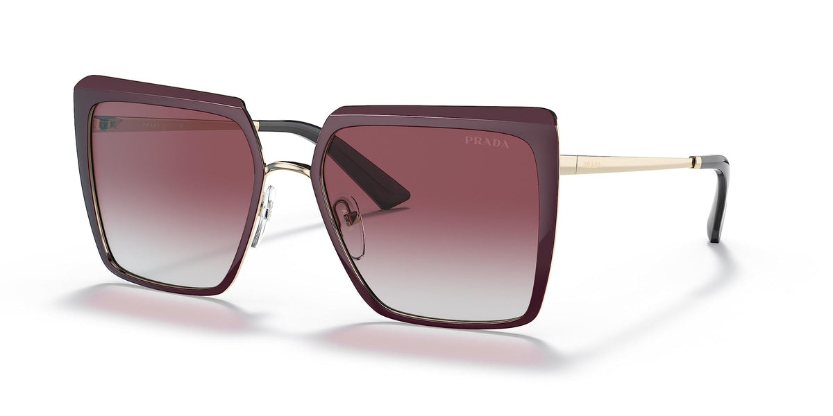 Prada Sunglasses PR58WS VIY412 57mm Garnet / Grey Gradient Violet Lens