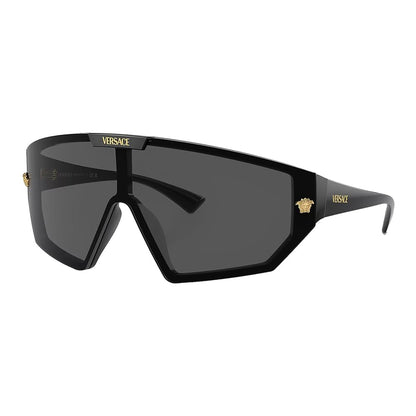 Versace Sunglasses VE4461 GB187 47mm Black / Dark Grey & Mirror Gold Lens
