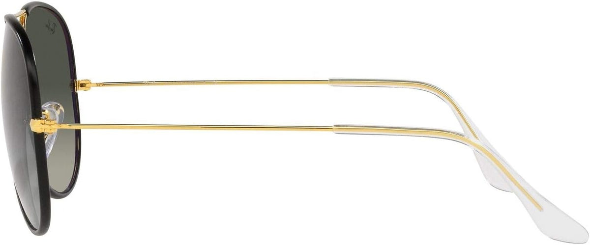 Ray-Ban RB3025JM 919671 Sunglasses 62mm Black on Gold / Grey Gradient Lens