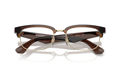 Burberry BE2424D 4116 Eyeglasses 54mm Brown / Clear Demo Lens