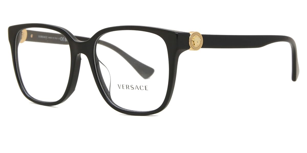 Versace Eyeglasses VE3332D GB1 55mm Black / Demo Lens