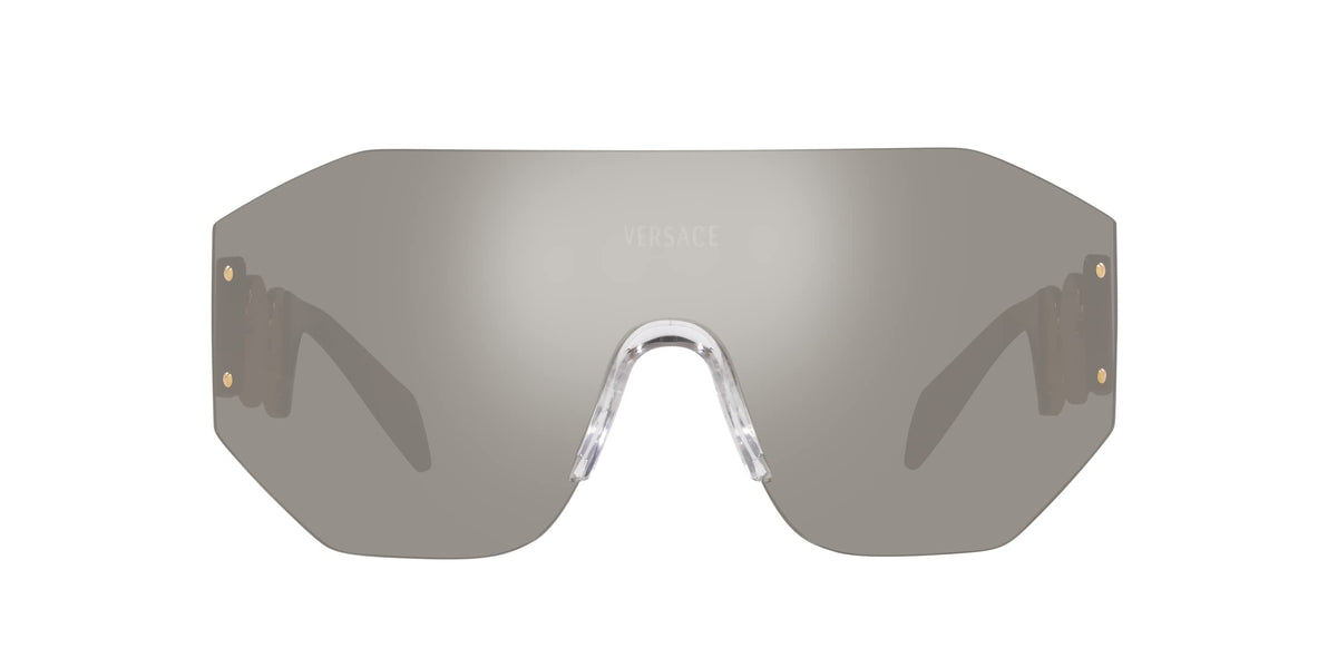 Versace Sunglasses VE2258 10026G 45mm Black / Grey Mirror Silver Lens