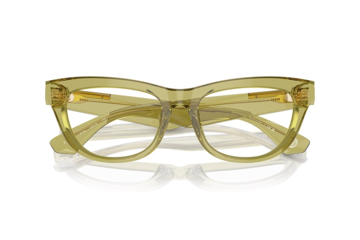 Burberry Eyeglasses BE2406U 4118 52mm Green / Demo Lens