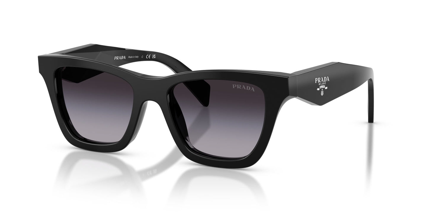 Prada PR C07S 16K90A Sunglasses 51mm Black / Grey Gradient Lens
