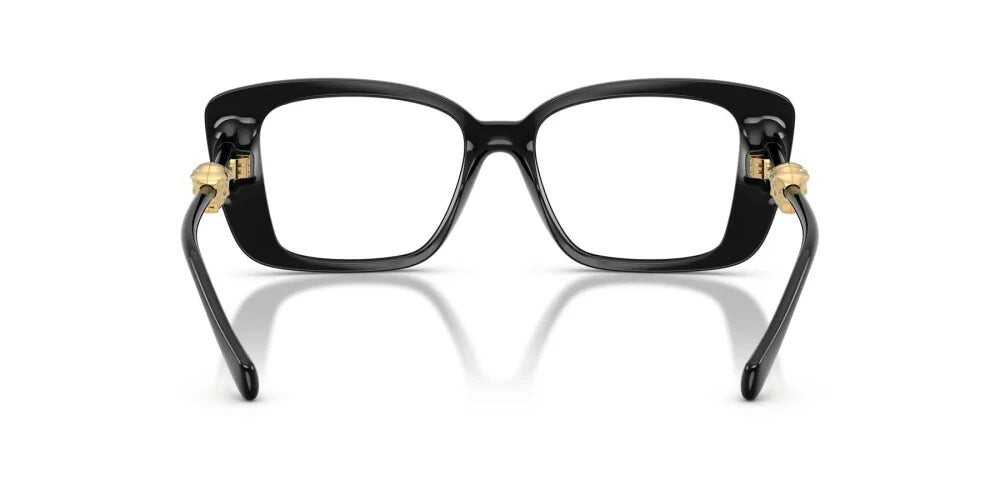 Versace VE3385U GB1 Eyeglasses 53mm Black / Clear Demo Lens