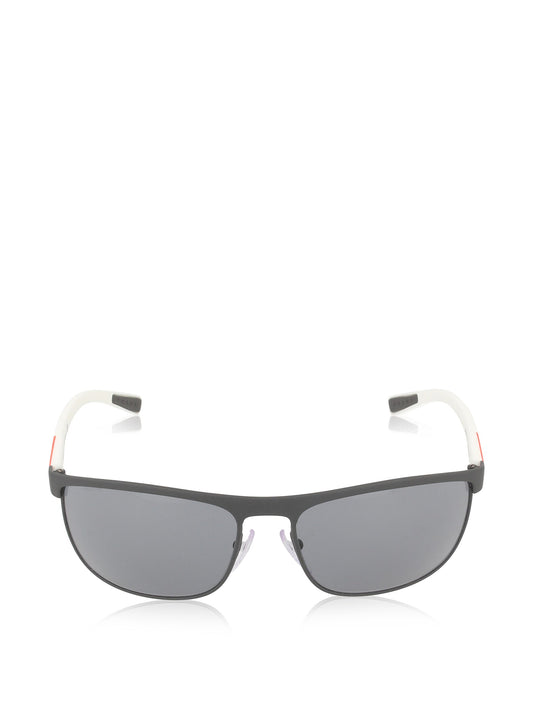 Prada Sport Sunglasses PS54QS TIG3C2 63mm Grey Rubber / Dark Grey Lens