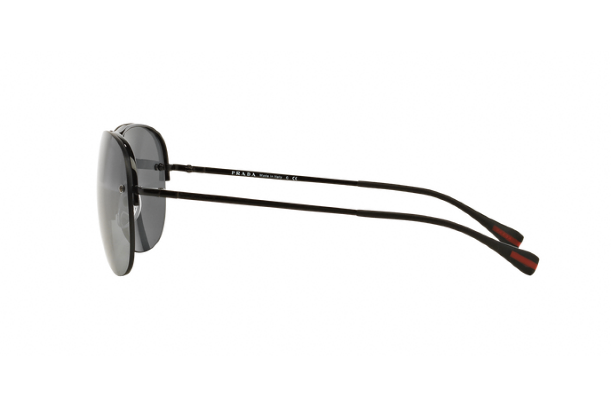 Prada Sport Sunglasses PS50RS 7AX5L0 59mm Black / Dark Mirror Lens