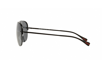 Prada Sport Sunglasses PS50RS 7AX5L0 59mm Black / Dark Mirror Lens