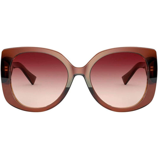 Versace Sunglasses VE4387 53240P 56mm Transparent Brown / Clear Gradient Orange Gradient Brown Lens