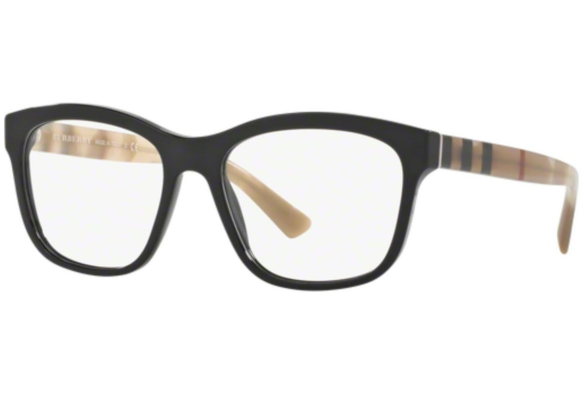 Burberry Eyeglasses BE2227 3600 52mm Black / Demo Lens