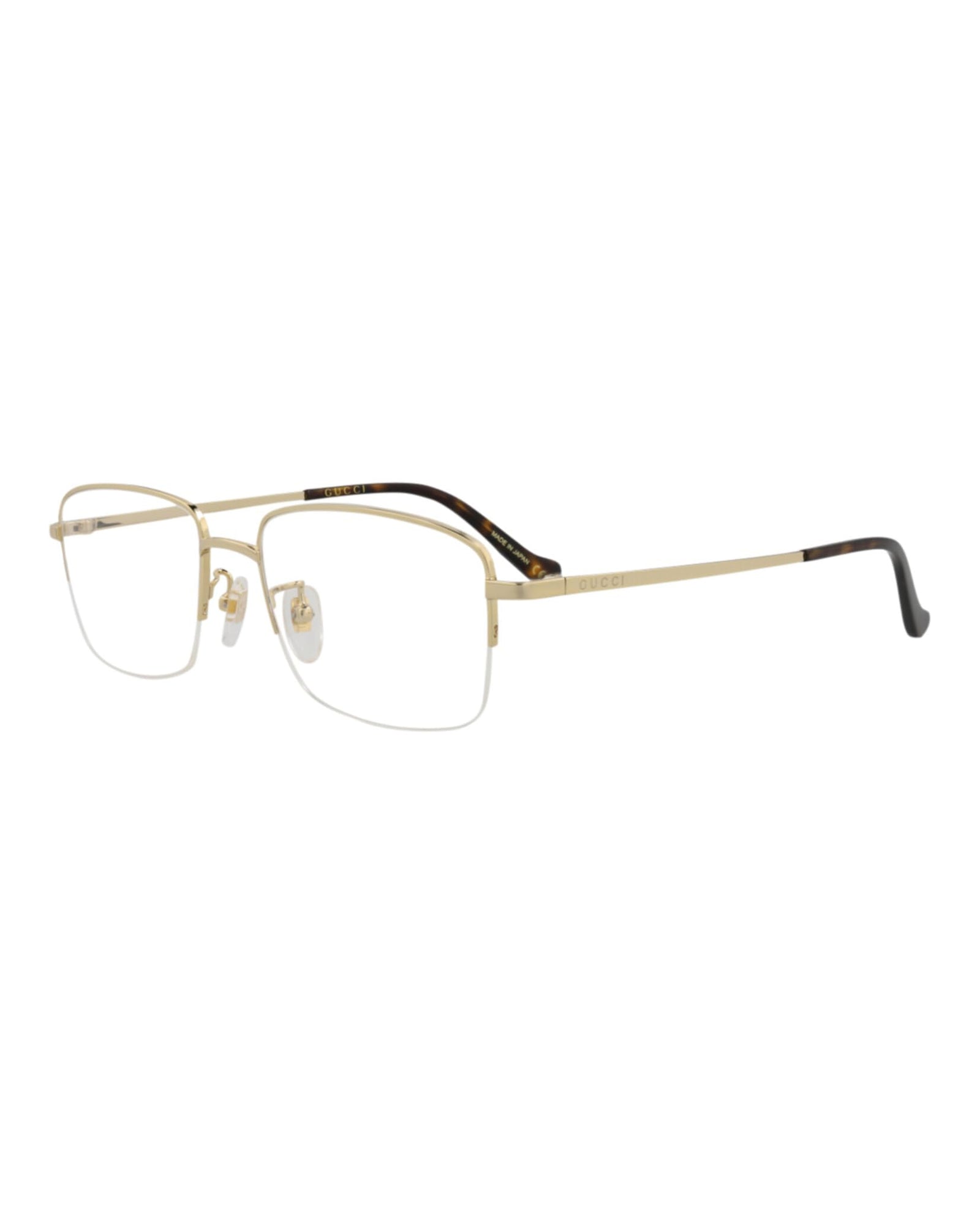 Gucci Eyeglasses GG0863OA 005 54mm Gold / Demo Lens
