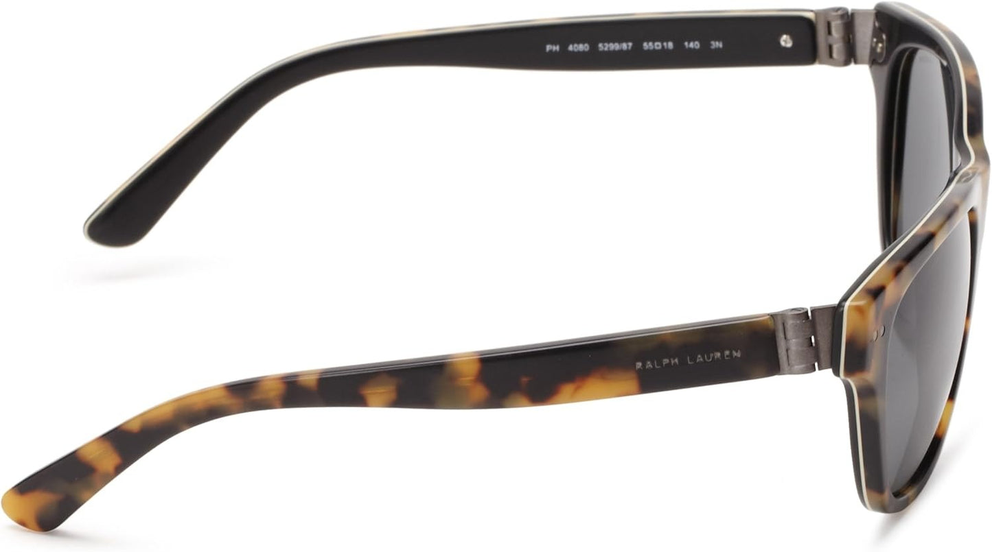 Polo Ralph Lauren Sunglasses PH 4080 5299/87 Leo Tortoise Vintage / Grey Lens