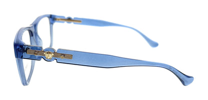 Versace Eyeglasses VE3303 5415 57mm Transparent Blue / Demo Lens