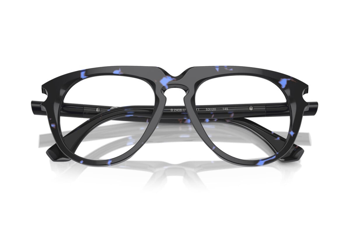 Burberry Eyeglasses BE2408U 4111 51mm Blue Havana / Demo Lens
