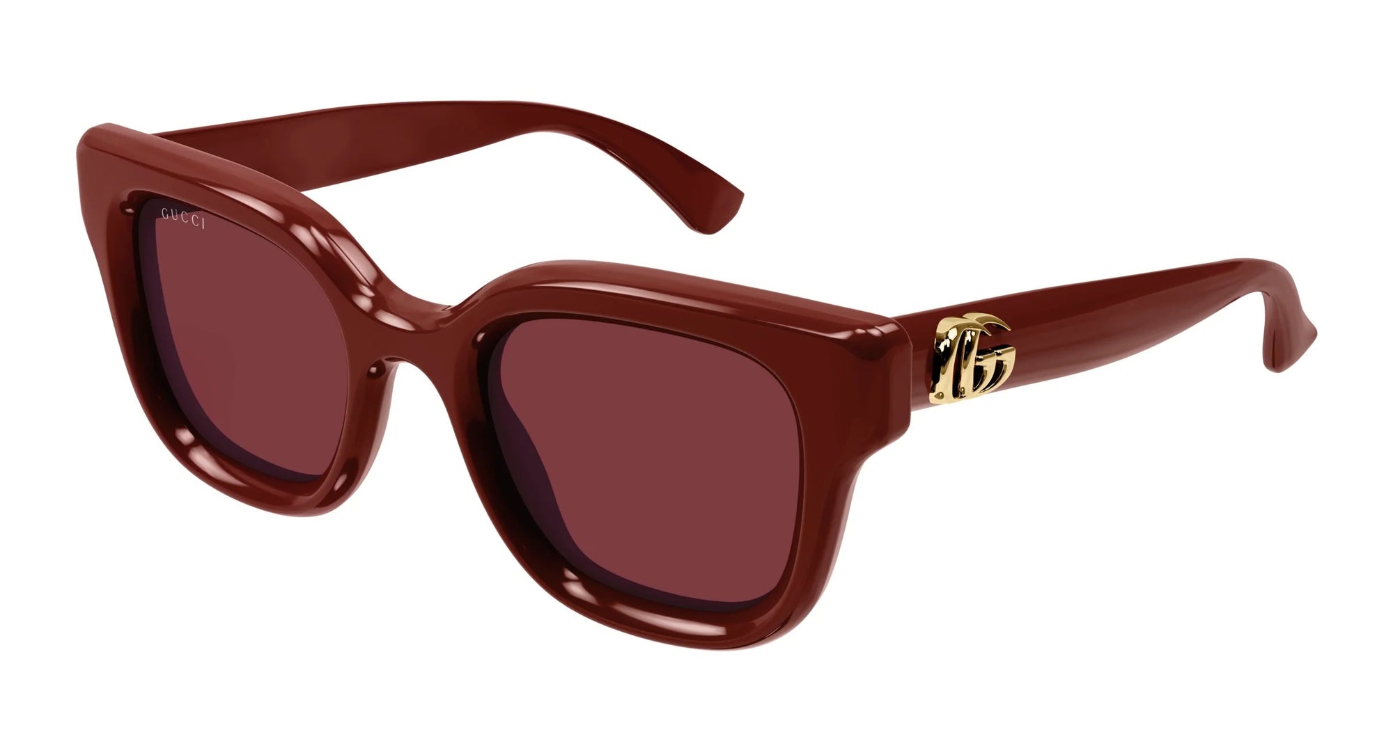 Gucci Sunglasses GG1828S 003 49mm Burgundy / Burgundy Lens