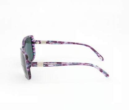 Tiffany & Co Sunglasses TF4071B 8132/3H 57mm Plum Havana / Dark Green Lens