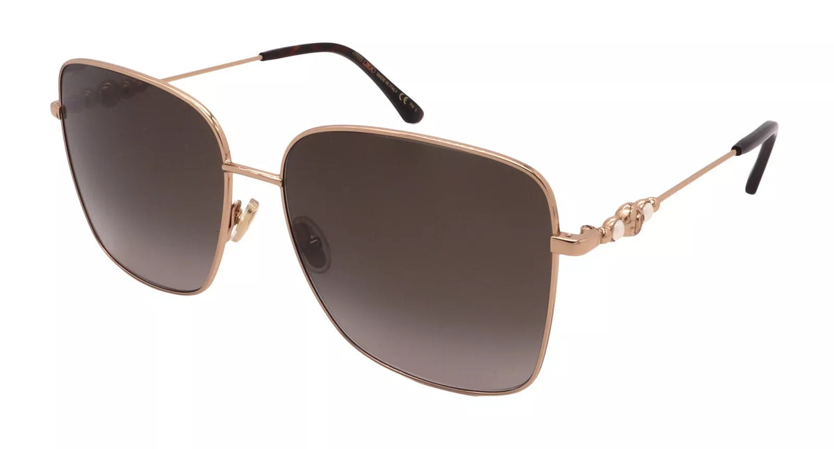 Jimmy Choo Sunglasses JC HESTER-S 06J 59mm Gold / Grey Gradient Lens