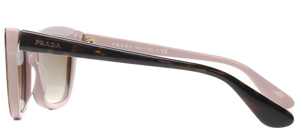 Prada Sunglasses PR16PS MAL1Z1 54mm Brown Havana Pink / Brown Gradient Lens