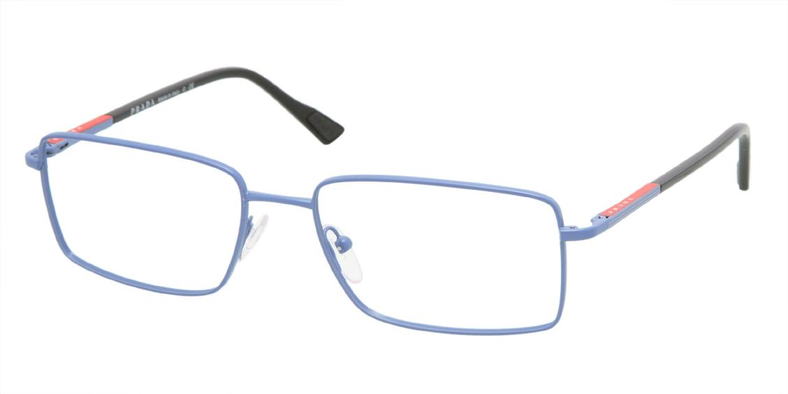 Prada Sport Eyeglasses PS58AV AAH1O1 55mm Light Blue / Demo Lens